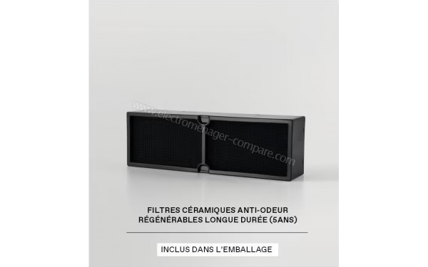 ELICA NIKOLATESLA Alpha B BL/F BO/78 - Filtre c&eacute;ramique anti-odeur