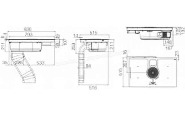 ELICA NIKOLATESLA HP EVO BL/A/83 - Dimensions