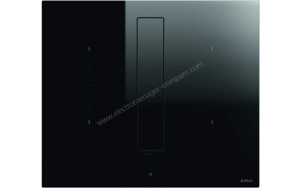 ELICA NIKOLATESLA FIT BL/A/60 - Vue du dessus hotte ferm&eacute;e