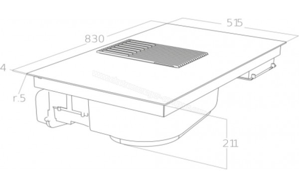 ELICA NIKOLATESLA LIBRA Evo BL/A/83 - Dimensions