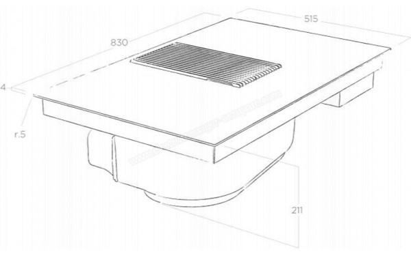 ELICA NIKOLATESLA Prime BL/A/83 - Sch&eacute;ma technique