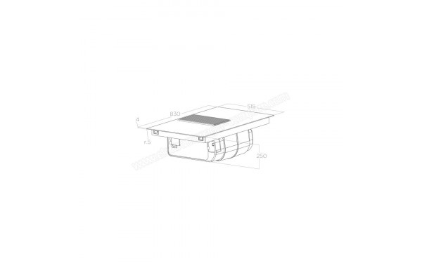 ELICA NIKOLATESLA Prime S+ BL/A/83 - Dimensions