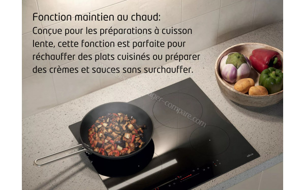 ELICA PRIMIS 302 BL - Fonction maintien au chaud