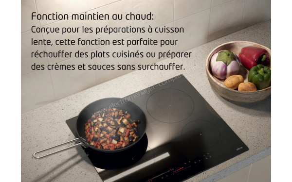 ELICA PRIMIS 604 Plus BL - Fonction maintien au chaud