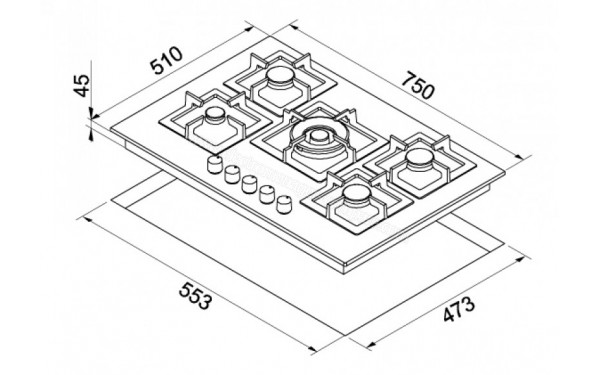 ELLECI PMSP75179CS - Sch&eacute;ma technique