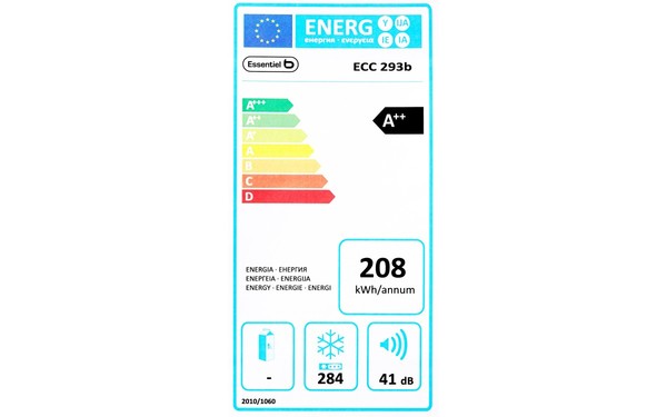 ESSENTIELB ECC 293b - &Eacute;tiquette &eacute;nergie