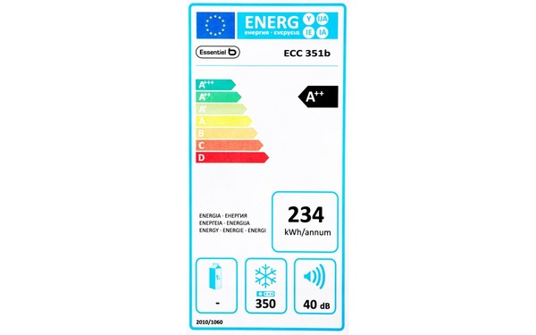 ESSENTIELB ECC 351b - &Eacute;tiquette &eacute;nergie