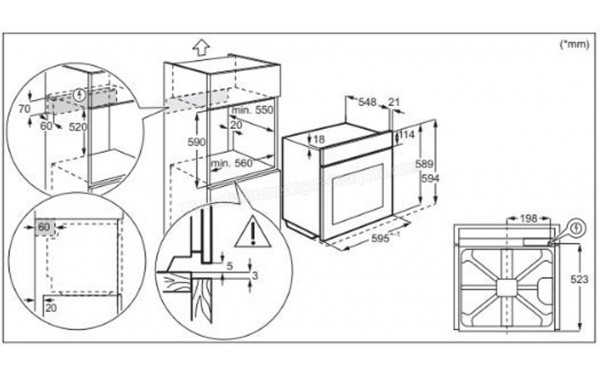 ESSENTIELB EFMP 105b2 - Dimensions