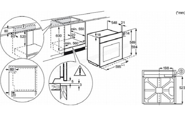 ESSENTIELB EFMP 105b - Dimensions