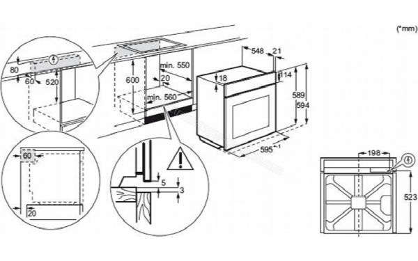 ESSENTIELB EFMP 105n - Dimensions