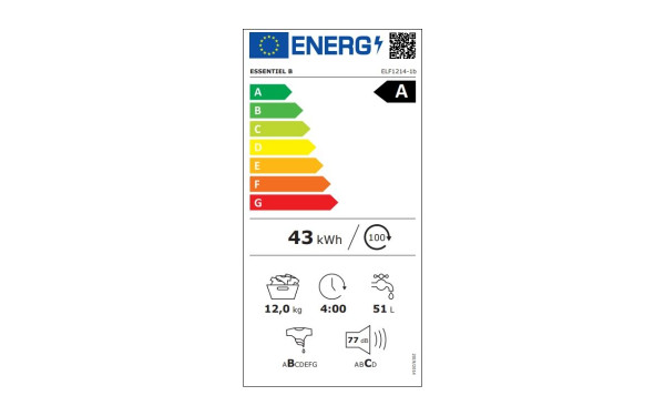 ESSENTIELB ELF1214-1b - &Eacute;tiquette &eacute;nergie v2