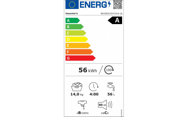 ESSENTIELB ELF1414-1b - &Eacute;tiquette &eacute;nergie v2