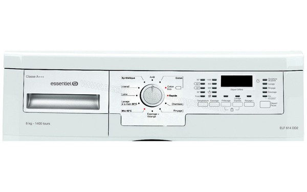 ESSENTIELB ELF 614DD2 - Panneau de commandes (cr&eacute;dit : Boulanger)