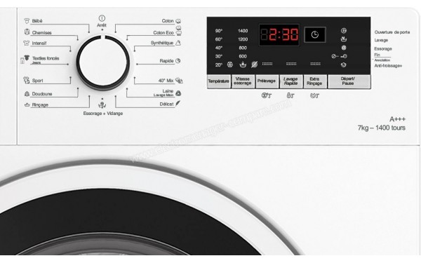 ESSENTIELB ELF714B1MI - Panneau de commandes