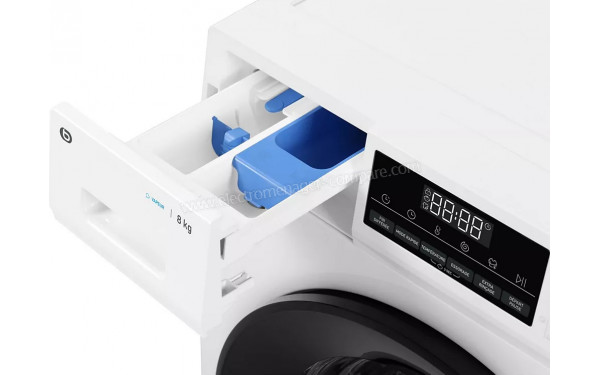 ESSENTIELB ELF814-4b - Zoom sur le tiroir lessiviel