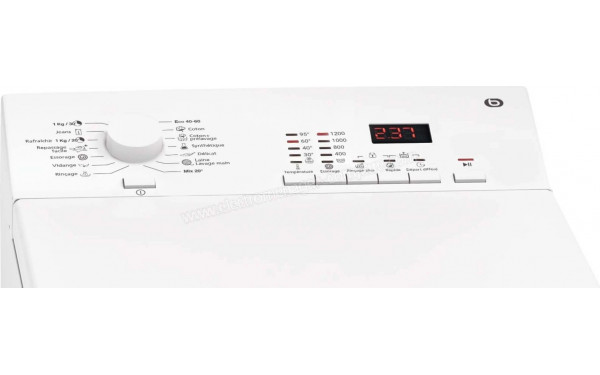 ESSENTIELB ELT612-7b - Panneau de commandes