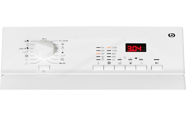 ESSENTIELB ELT712-1b - Panneau de commandes