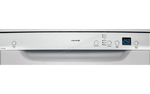 ESSENTIELB ELV3 458s - Panneau de commandes (cr&eacute;dit : Boulanger)