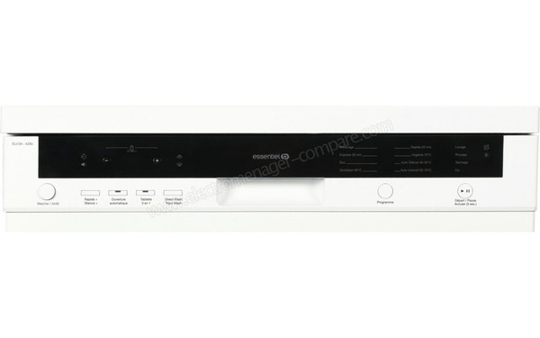 ESSENTIELB ELV3A-426b - Panneau de commandes (cr&eacute;dit : Boulanger)