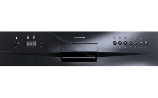 ESSENTIELB ELVC 531n - Panneau de commandes (cr&eacute;dit : Boulanger)