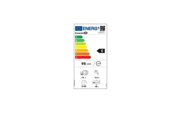 ESSENTIELB ELVI-445i - &Eacute;tiquette &eacute;nergie v2