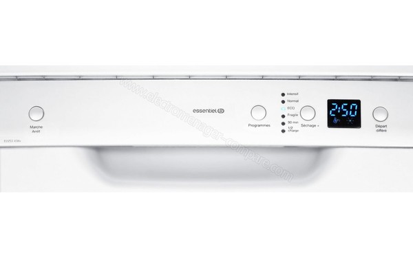 ESSENTIELB ELVS3 458b - Panneau de commandes (cr&eacute;dit : Boulanger)