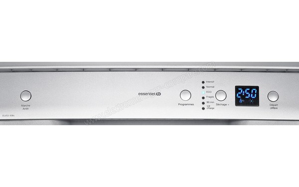 ESSENTIELB ELVS3 458s - Panneau de commandes (cr&eacute;dit : Boulanger)