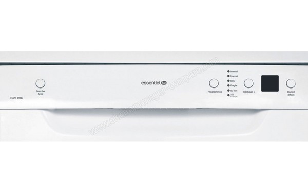ESSENTIELB ELVS 458b - Panneau de commandes (cr&eacute;dit : Boulanger)