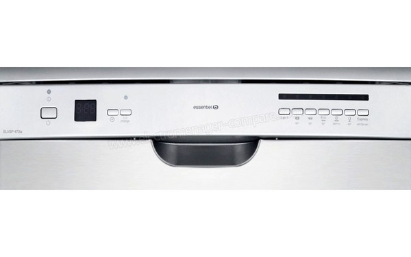ESSENTIELB ELVSP 473is - Panneau de commandes (cr&eacute;dit : Boulanger)