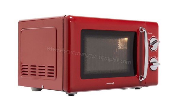 ESSENTIELB EM205R retro - Vue 3/4 gauche  (cr&eacute;dit : Boulanger)