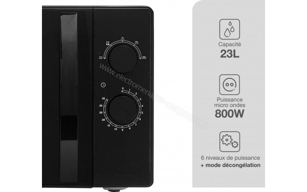 ESSENTIELB EM234N - Panneau de commandes