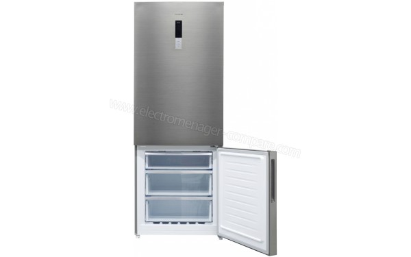 ESSENTIELB ERCV185-70v - Vue porte cong&eacute;lateur ouverte (cr&eacute;dit : Boulanger)