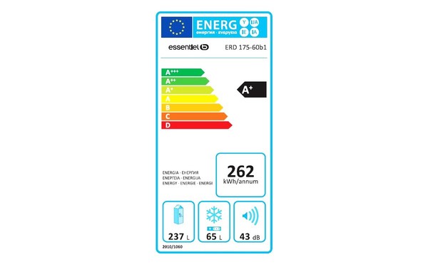ESSENTIELB ERD 175-60b1 - &Eacute;tiquette &eacute;nergie