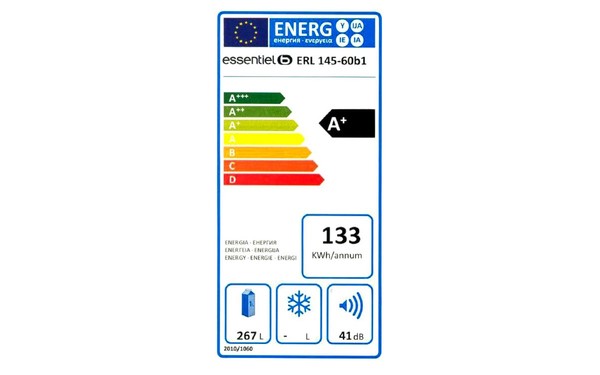 ESSENTIELB ERL 145-60b1 - &Eacute;tiquette &eacute;nergie