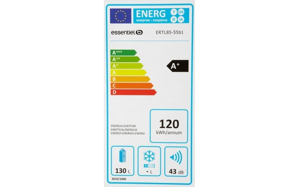 ESSENTIELB ERTL85-55b1H - &Eacute;tiquette &eacute;nergie