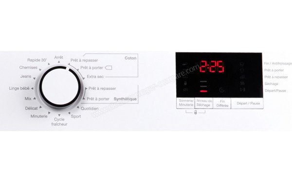 ESSENTIELB ESL-HP8D6 - Panneau de commandes (cr&eacute;dit : Boulanger)
