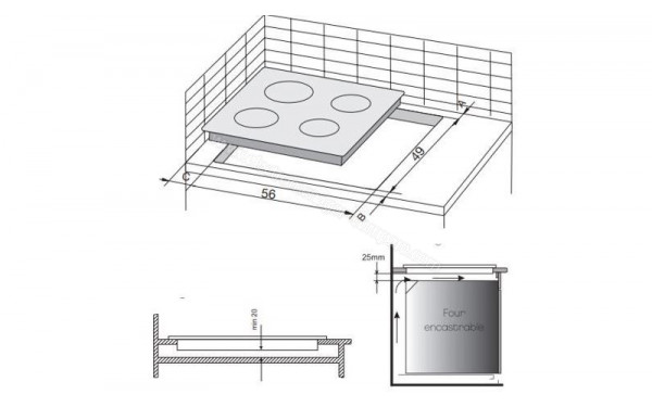 ESSENTIELB ETV45m - Dimensions