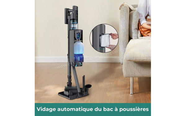 ESSENTIELB EVCSK500 - Vidage automatique du bac &agrave; poussi&egrave;res