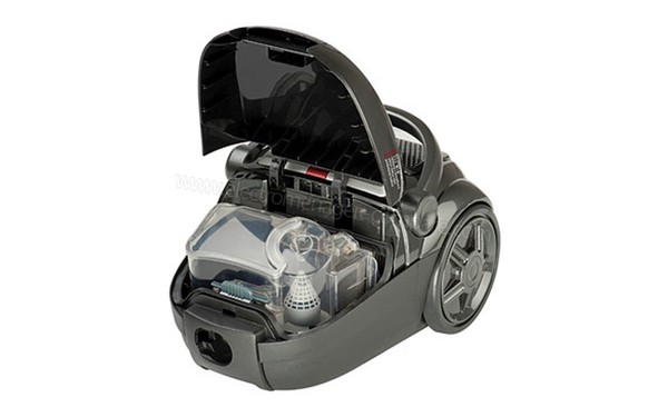 ETA Dualic II Noir - Capot ouvert