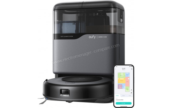 EUFY Omni C20 Noir - Vue d'ensemble