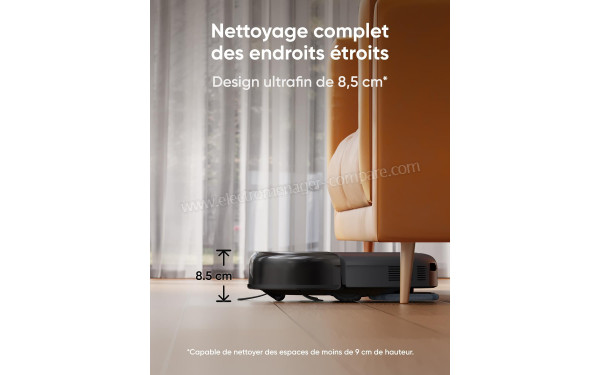 EUFY Omni C20 Noir - Design ultra fin