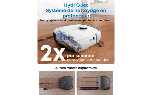EUFY Omni E25 Blanc - Syst&egrave;me de nettoyage HydroJet