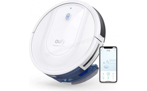 EUFY RoboVac G10 Hybrid Blanc - Vue d'ensemble