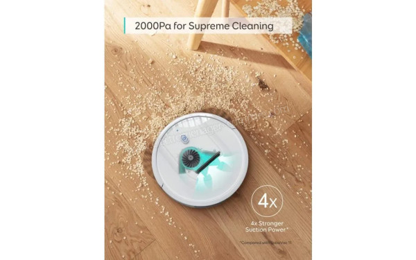 EUFY RoboVac G10 Hybrid Blanc - Mise en situation