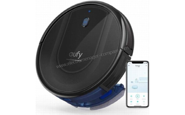 EUFY RoboVac G10 Hybrid Noir - Vue d'ensemble