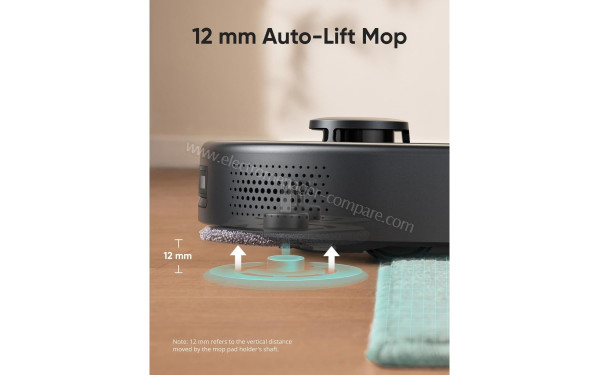 EUFY X9 Pro Noir - Auto-&eacute;l&eacute;vation des serpill&egrave;res