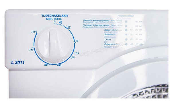 EVERGLADES L3012 - Panneau de commandes (programmes)