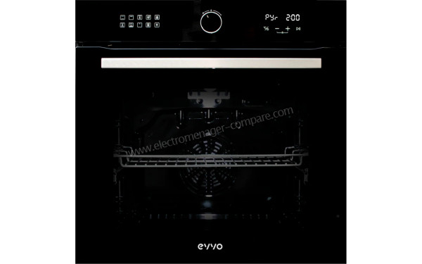 EVVO H30 Pyro Noir - Vue de face