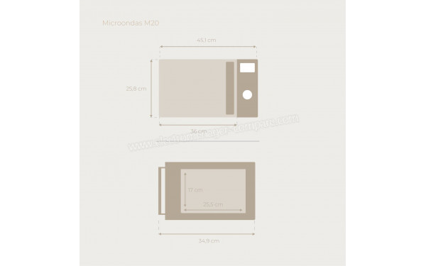EVVO Mi30 Noir - Dimensions