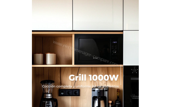 EVVO Mi35 Noir - Puissance de cuisson